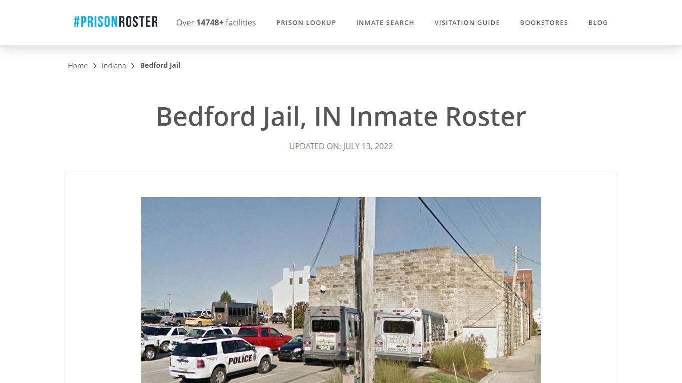 Bedford Jail, IN Inmate Roster - Nationwide Inmate Search